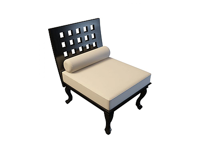 3d古典沙发椅模型