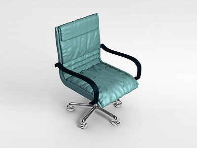 3d软包办公椅模型