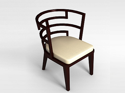 3d中式圈椅模型