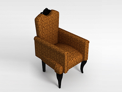 欧式豪华沙发椅模型3d模型