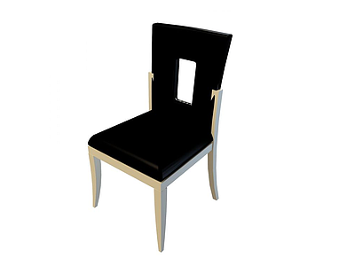 3d家庭餐椅免费模型
