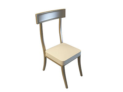 3d简约软座椅模型