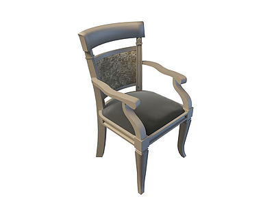 3d扶手椅模型