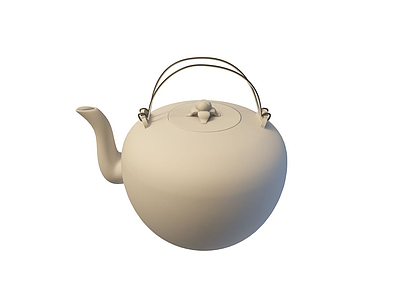 3d茶壶免费模型