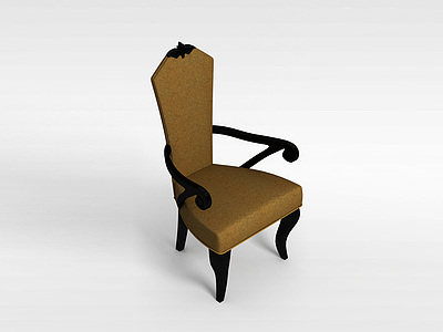 3d时尚休闲椅模型