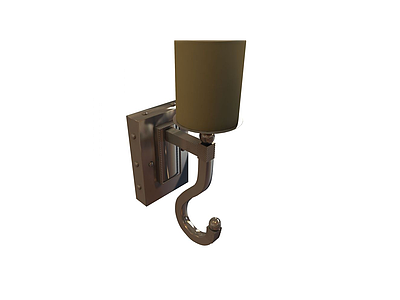 门柱壁灯模型3d模型