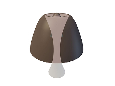 3d蘑菇形台灯免费模型