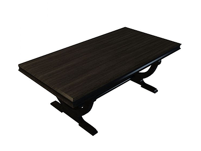 3d矮桌免费模型