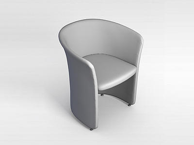 3d现代沙发圈椅模型