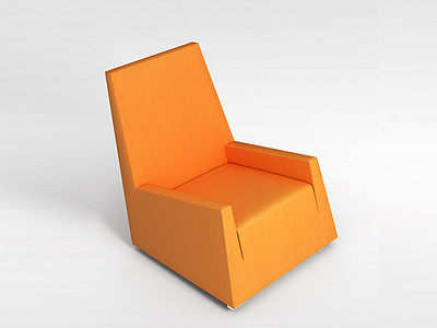 3d个性沙发椅模型