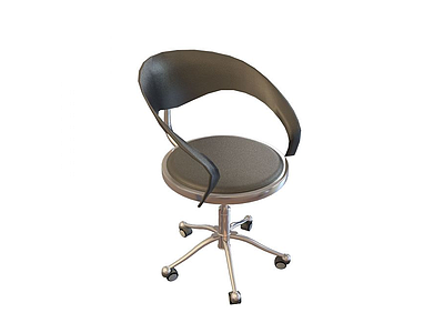 休息旋转椅模型3d模型