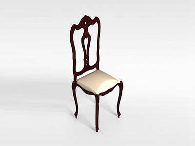 客厅欧式餐桌椅模型3d模型