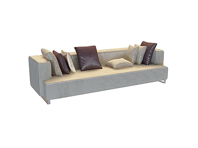 3d整体沙发模型