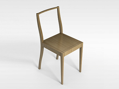 3d卧室小椅子模型
