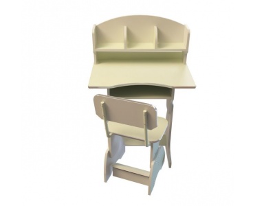 卧室儿童桌椅模型3d模型