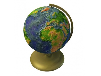 地球仪模型3d模型