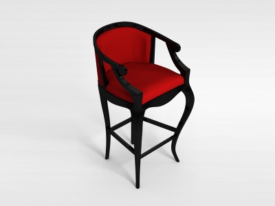 古典吧椅模型3d模型