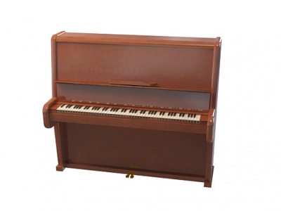 3d木质钢琴架模型