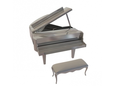 钢琴模型3d模型