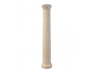 沙色柱子模型