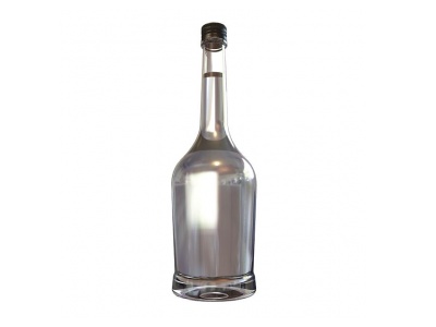 玻璃瓶模型3d模型