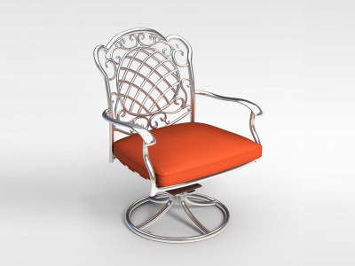 3d漂亮的欧式椅子模型