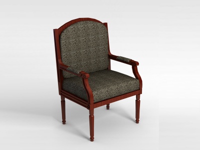普通欧式座椅模型3d模型
