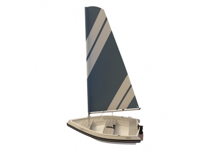 3d小帆船免费模型