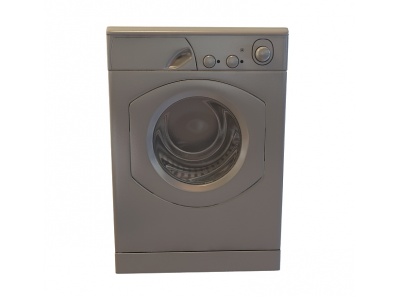 卫生间滚筒洗衣机模型3d模型