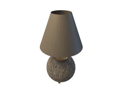 3d现代陶瓷台灯免费模型