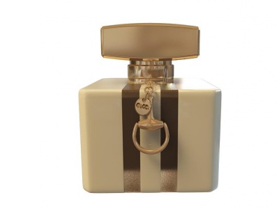 方形香水瓶模型3d模型