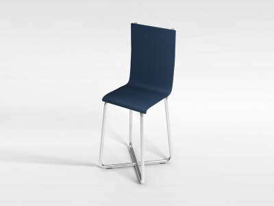 浅蓝色椅子模型3d模型