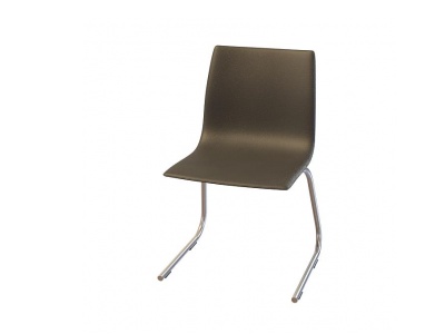 黑皮休闲椅模型3d模型