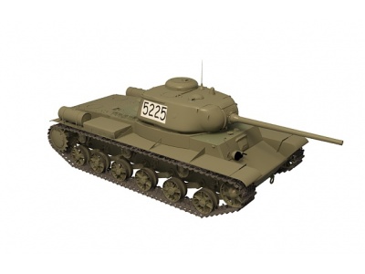 3d苏联KV-85重<font class='myIsRed'>坦克</font>模型