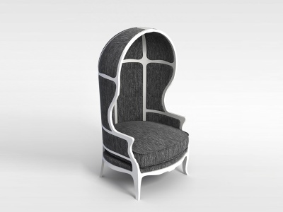 3d豪华扶手椅模型