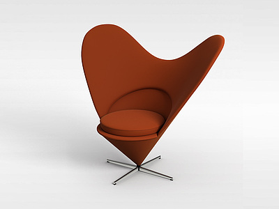 心型沙发椅模型3d模型