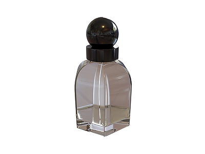 水晶香水瓶模型3d模型