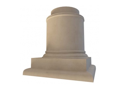 石膏柱头模型3d模型