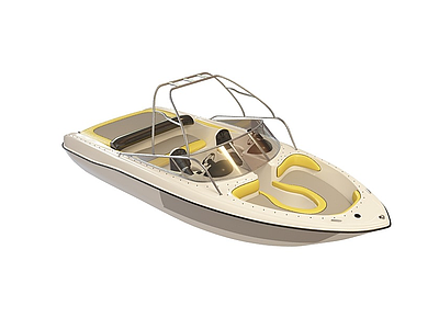 豪华游艇模型3d模型