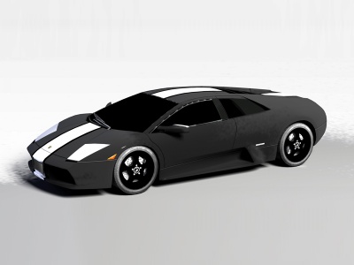 兰博基尼跑车模型3d模型