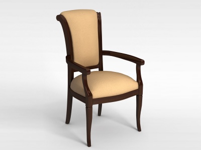 欧式餐厅椅模型3d模型