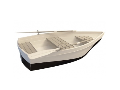 小舟模型3d模型