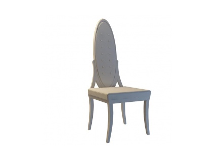 3d简欧餐厅椅子模型