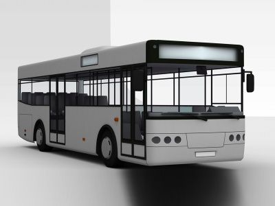 3d公交<font class='myIsRed'>车</font>模型