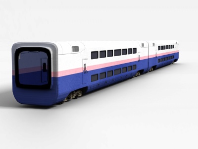 火车车厢模型3d模型