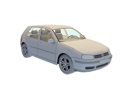 小汽车模型3d模型