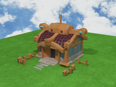 游戲房屋模型