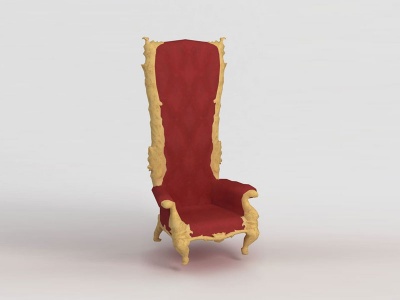 3d游戏王座椅子模型
