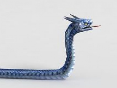 3d洪荒游戏巴蛇模型