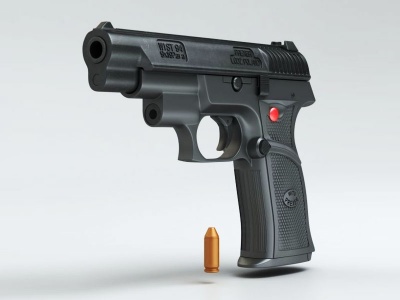 3dWIST-94半自动手枪模型